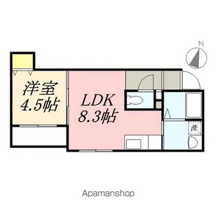 HOPE N8/E8【2階】の間取り