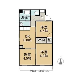 プレシャスビル【3階】の間取り