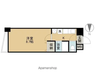 LA DOUCEUR宮町【5階】の間取り