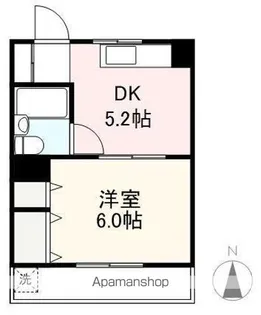 石井ハイツ【1階】の間取り