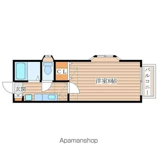 ベルパーク南吉成A【2階】の間取り