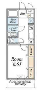 ガーデン アステリア 西千葉【2階】の間取り