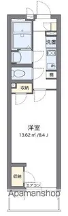 クレイノレジデンス追分【4階】の間取り