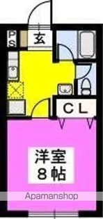 ライフコート篠原【2階】の間取り