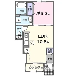 グレイスメゾン A【1階】の間取り