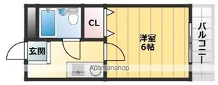 LIVE SPACE上小阪【3階】の間取り