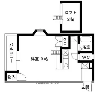 ライトヒルズⅠ【2階】の間取り