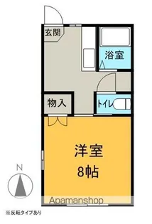 フォーブルプチ【202号室】の間取り