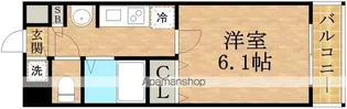 プレサンス新大阪クレスタ【703号室】の間取り