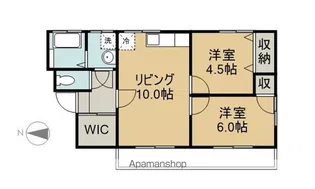 S−VILLAGE【102号室】の間取り