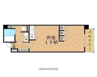 ベリーモンテ新大阪【603号室】の間取り