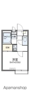 レオパレスニュー栄【202号室】の間取り