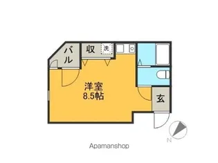フルブルーム【2階】の間取り