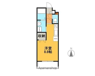 エトワール【102号室】の間取り