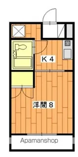 フレッシュハイツ【2階】の間取り