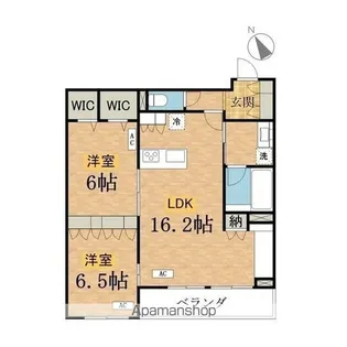 UCHINOHDレジデンス【303号室】の間取り