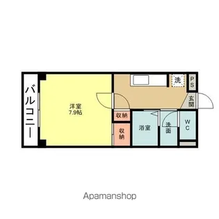 ラーナ【1階】の間取り
