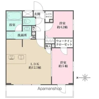 LA PERLA JIYUGAOKAⅡ【3階】の間取り