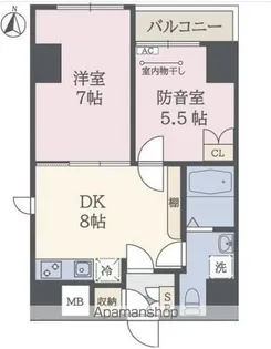 BEE FLATS【10階】の間取り