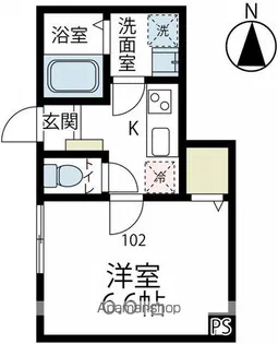 ビジュ【1階】の間取り
