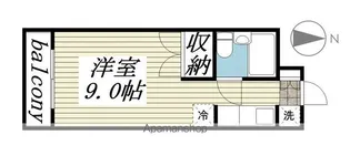 メゾン・ド・フェリー【3階】の間取り