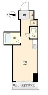 アソルティ東二番丁レジデンス【2階】の間取り