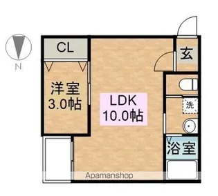 Warren koyoⅠ【1階】の間取り