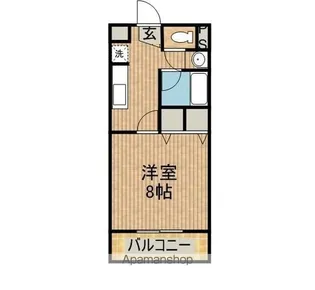 サープラス【102号室】の間取り