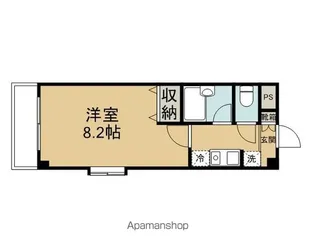 メゾンペシャール【1階】の間取り