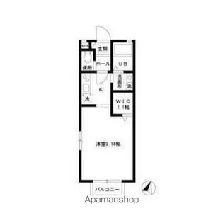 アコール【1階】の間取り