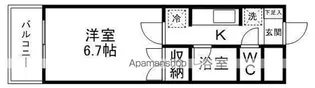 Y’S荒町【4階】の間取り