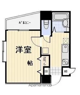 WILLDO横浜南【2階】の間取り