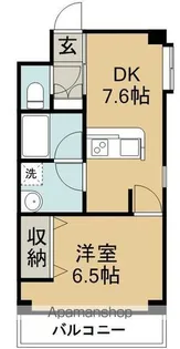 WISH BONE HILLS【4階】の間取り