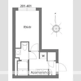 シティウォーク荏原中延【2階】の間取り