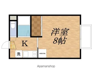 シャトリオン大原A【A205号室】の間取り