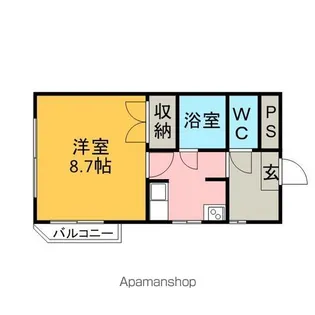 サンフォレストⅡ【2階】の間取り