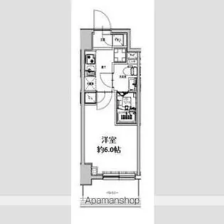 SーRESIDENCE市川【9階】の間取り