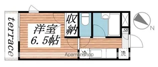 ホイザー鷹之台【1階】の間取り