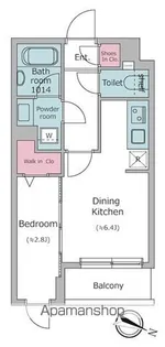 ドゥーエ梅屋敷【1階】の間取り