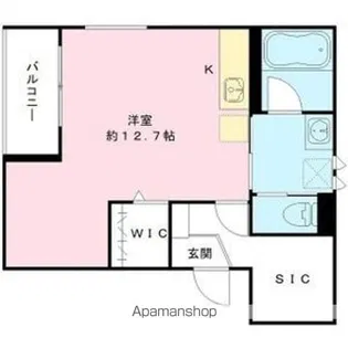 ユーフォルビア【1階】の間取り