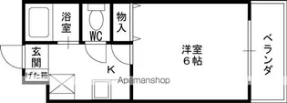 ヴィラカイチ【4階】の間取り