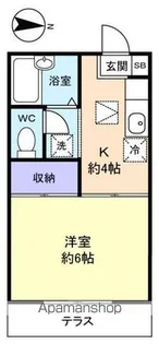 フォレストハイム【2階】の間取り