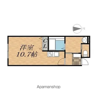CASSINI【2階】の間取り