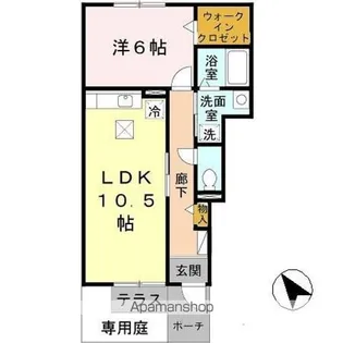 ウィニング【1階】の間取り