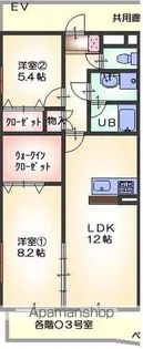 レジデンス マーサ【4階】の間取り