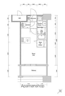 エンクレスト博多駅南GRACE【10階】の間取り