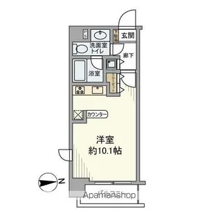 サンシティアヴァンツァーレ文京本郷【2階】の間取り