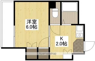 高中ビル【5階】の間取り