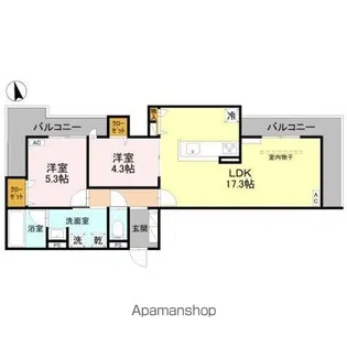 Reve【3階】の間取り