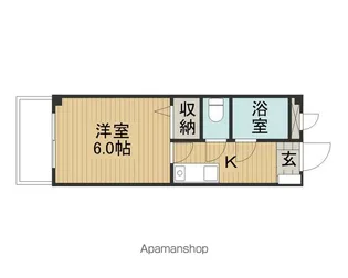 レジデンス923茅野【I- 7号室】の間取り